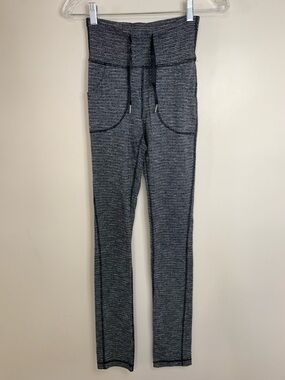 Lululemon Grey High Rise Leggings 4